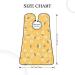 Buy Daisy Bee Beard Bib | Flying Honeybee Grooming Cloth for Men | Non-Stick Hair Catcher & Salon Cape Apron | Perfect Gift for Men - Buy Online on GoSupps.com