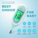 Buy Baby Thermometer - Fast & Accurate Digital Rectal Infant Thermometer with Fever Alarm & LCD Display - Buy Online on GoSupps.com