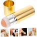 Healeved 4pcs Massaging Rolling Volcanic Stone Oil- Resistant Face Roller mediumx4pcs Goldenx4pcs - Buy Online on GoSupps.com