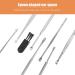 FOMIYES 7 Sets Ear Spoon Set - 8 Stainless Steel Ear Wax Removers | Multipurpose Ear Cleaning Tools Durable & Portable Ear Picks for Effective Hygiene - Buy Online on GoSupps.com