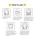 Cute Animal Mask Moisturising & Repairing Sheet Hyaluronic Acid Moisturising & Hydrating Mask - Buy Online on GoSupps.com