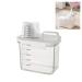 1100 ml Laundry Detergent Dispenser with Measuring Cup Airtight Detergent Powder Storage Box Reusable Empty Bottles Washing Powder Multi-Purpose Washing Powder Dispenser for Fabric Softener
