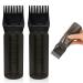 Mozeat lens 2 pieces hair dye Applicator bottle 180ml hair dye kamm bottle shampoo hair color oil root ridge Applicator hair dye tools bottle black