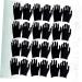 TOVINANNA 12 Pairs Cleaning Gloves Black Cotton Gloves Safety Work Gloves Beauty Gloves Cotton Labor Gloves Utility Work Gloves Heavy Duty Work Gloves Welders Gloves Hand Gloves Washable Man 19x11cm - Buy Online on GoSupps.com