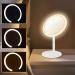 ENERRGECKO Makeup Vanity Mirror with 66 LED Lights - Rechargeable 7-Inch Professional Mirror with 66 Pro- 180 Degree Rotation for Dimmable - Buy Online on GoSupps.com