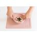 ezpz Happy Bowl (Blush) - Silicone Suction Bowl with Built-in Placemat for Toddlers - Dishwasher Safe Pink - Buy Online on GoSupps.com