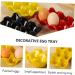 Generic Serving Tray 1pc Egg Tray Eggs Egg Holder for Fridge Egg Dispenser 6- Cup Egg Organizer Container Ceramics - Buy Online on GoSupps.com