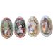 VILLCASE 4pcs Box Easter Egg Candy Box Dinning Table Decor Easter Tin Festival Candy Case Cartoon Tea 11.5x7cm As Shown - Buy Online on GoSupps.com
