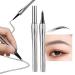 Cooklesa Eyebrow, 2pcs Cooklesa Eyebrow Pen, Cooklesa Upgraded Natural Waterproof Eyebrow Pen With Microfine Tip, 2024 Upgraded Natural Brows Eyebrow Pen (Black)