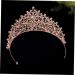 Crown Headband Crown Crowns for Women Wedding Hair Accessories Crown for Women Bridal Crown Bachelorette Crown Wedding Crown for Bride Crown for Bride Wedding Rhinestone Headband 17.00X17.00X9.00CM Golden - Buy Online on GoSupps.com