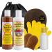 Maui Babe Browning Lotion 8oz & Maui Babe After Browning Lotion 8oz (9 Pc Deluxe Maui Babe Package) Outdoor Tanner & After Sun Enhancer Lotion Kit with Tanning Mitts Travel Bottle Draw String Bag & 2 Exfoliation Gloves...