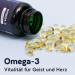 Omega 3 100 Capsules 1220mg | DHA & EPA Omega 3 Fatty Acids High Bioavailability | Highly Dosed Natural Omega 3 Fish Oil for Cognitive and Cardiovascular Support | Nordic Oil - Buy Online on GoSupps.com