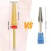 Long Tungsten Nail Drill Bits - Tapered Two-Way Rotate & Safety Acrylic Remover for Manicures & Pedicures | Professional Nail Tools - Buy Online on GoSupps.com