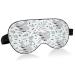Sleep Mask Light Blocking Koala and Leaves Eye Mask for Sleeping with Adjustable Strap Cute Soft Lightweight Eye Cover Blindfold for Men Women Work Travel Naps