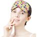 Colorful Dots Sleep Mask for Women | Adjustable Eye Shades with Elastic Strap - Perfect for Restful Sleep - Buy Online on GoSupps.com
