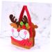 Ciieeo Christmas Bags Christmas Decorations Holiday Present Bag Christmas Candy Pouch 3D Candy Bag - Buy Online on GoSupps.com