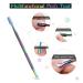 BEZOX Cuticle Clippers & Pushers Set - Precision Nipper & Under Nail Cleaner Kit - Rainbow Stainless Steel Tools for Salon or Home - Buy Online on GoSupps.com