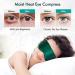 LC-dolida Silk Sleep Mask for Improved Sleep and Eye Care - Hypoallergenic, Cooling Gel, Heated Gel - Green - Buy Online on GoSupps.com