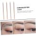 FOMIYES 4pcs Concealer Pen Powder Foundation Makeup Wooden Makeup Highlighter Stick Make up Pencil 16x0.8cm Ivory - Buy Online on GoSupps.com