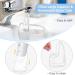 Portable Cordless Water Flosser - 270ML IPX7 Waterproof, 5 Cleaning Modes, 5 Jet Tips - for Home, Travel, Office - White - Buy Online on GoSupps.com