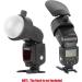 Godox S-R1 Adapter: Round Flash Head Modifier for V860II, V850II, TT685 & TT600 Speedlights - Buy Online on GoSupps.com