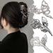 Limtula Internet Celebrity Taking Photo Ponytail Hair Claw with Rose Shape Shinning Hair Catch for Woman Teens High Ponytail Three dimensional si - Buy Online on GoSupps.com