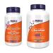 NOW Alpha Lipoic Acid 600mg 60 Veg Capsules & L-Carnitine Double Strength 1000mg 100 Tablets SUPPLEMENT + SUPPLEMENT L-Carnitine