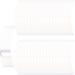 48 Pieces Lace Front Tape Wig Lace Front Wig Tape Adhesive Tape Double-Sided Waterproof Lace Wigs Tape C-Shaped Hair Wig Tape for Wigs Toupees Hair Pieces and Hair Extension (White)