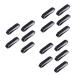 FRCOLOR 15 Pcs Strap Pedicure Tools Creative Spacers Bunion Relief Tool Hallux Practical Bunion Straightener Eversion Emulsion Stretcher Blackx3pcs 4x1.3cmx3pcs