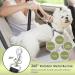 Slowton XXS Dog Harness with Safety Belt for Car - Breathable Latex Puppy Harness for Everyday Sports - Gray - Buy Online on GoSupps.com