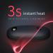 Unigear Rechargeable Hand Warmer & USB Power Bank (5200mAh) - Multi-Heat Levels, Digital Screen - Ideal for Raynaud's, Outdoor, Camping, Hiking - Black - Buy Online on GoSupps.com