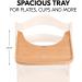 Hauck Alpha+ Wooden Tray Natural - FSC Sustainable Certified Beechwood Elevated Highchair Tray Easy to Clean - Buy Online on GoSupps.com