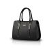 Nicole&Doris New Embossing Fashion Wild Travel Bags Girls School Bags Backpacks PU Leather Handbag Black