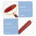 Natural Red Jade Facial Roller & Scraping Board Ipetboom Gemstone Massager for Eye & Face 12x7x2 CM - Buy Online on GoSupps.com