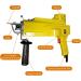 ZIOKOK Tufting Gun - 2-in-1 Electric Carpet Rug Weaving Machine Starter Kit - Yellow - Buy Online on GoSupps.com