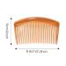 Cinaci 30 Pack Plastic Hair Side Combs Slide Bun Holder - 23 Teeth DIY Headpieces Clips for Women Brides Veil (Mix) - Buy Online on GoSupps.com