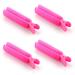 HuAFaN 4 Pcs Hair Root Fluffy Clip non-slip Wave Curling Iron for Diy Styling Tools (Rose Red) 4 Count (Pack of 1)