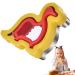 Jingling Sandwichschneider and sealer |Stainless steel cartoon kids sandwich cutter |Easy to use peanut butter-gele-sandwich cutter for children children boys girls babies men dinosaurs