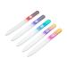 Czech Glass Nail Files: 5PC Crystal Filer Set for Shaping & Smoothing Nails by Bona Fide Beauty - Buy Online on GoSupps.com