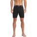 HOPLYNN Men's Compression Shorts - Quick-Drying 3/4 Running & Cycling Pants - Pack of 3 Black - Ideal for Football & Fitness - Buy Online on GoSupps.com