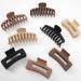 8 Pcs Nonslip Hair Claw Clips for Women and Girls - Strong Hold Matte Claw Clips - Vintage Jaw Clips in Cream, Beige, Dark Brown, Black - Buy Online on GoSupps.com