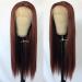 QD-Tizer 22 Reddish Brown Lace Front Wig - Long Straight, Heat Resistant, Glueless for Fashion - Buy Online on GoSupps.com