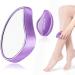 Nano hair remover crystal hair remover magical crystal hair-radier rubber painless peeling hair remover faster and simple crystal hair wheelator for women and men-purple