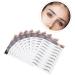 Baluue 9 Sheets Makeup Cosmetics Eyebrow Tattoos for Women Brow Makeup Grooming Shaping Authentic 21.50X14.50X0.10CM Black - Buy Online on GoSupps.com