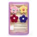 LCFALO Contact Lens Case Travel Solution Organizer Cases with Embroidery Tool Set Portable Cute Eye Contact Lens Case