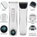Triumilynn Quiet Cat Grooming Clippers | Cordless Pet Shaver for Matted Hair with 4 Size Combs - White - Buy Online on GoSupps.com
