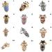 12pcs Women Finger Nail Rings Rhinestone Crystal Nail Cover Ring Nail Art Charm Crown Finger Decoration Rings for Women Girls DIY Nail Decor - Buy Online on GoSupps.com