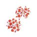Basketball Hair Bow Clip Kids Girls Sport Bow Hairpin Baby Basketball Hair Clips Pin BBG64 (White Bow)