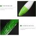 siyewio Bed Sheets Debris Cleaning Brush Soft Bristle Clothes Desk Sofa Duster Small Particles Hair Remover (Green) - Buy Online on GoSupps.com