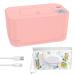 Baby Wipe Warmer Adjustable Temperature Baby Wet Wipe Dispenser Warmer Portable Car Wipe Warmer USB Baby Wipe Case Warmer Baby Wipe Holder and Heater for Newborn Baby Baby Shower Gifts